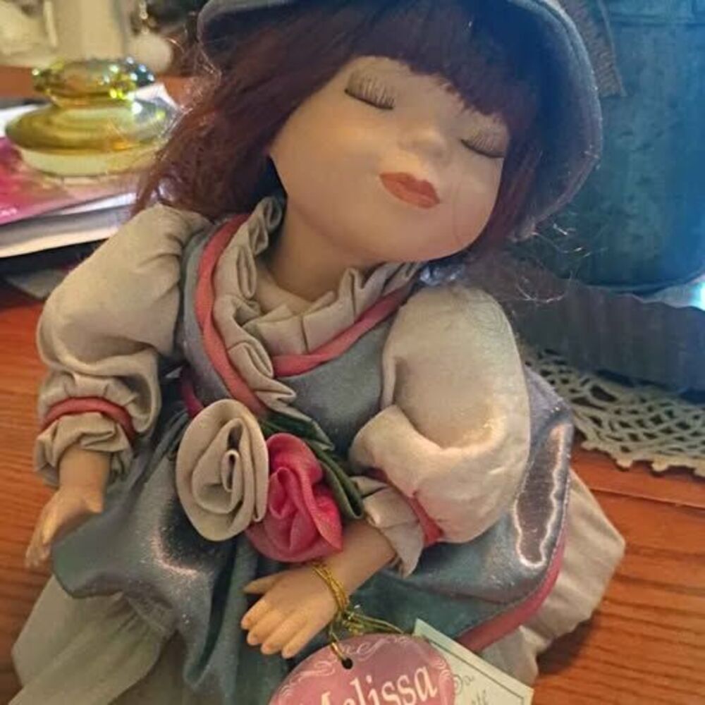 Melissa Porcelain Collector Doll with Certificate of Authenticity